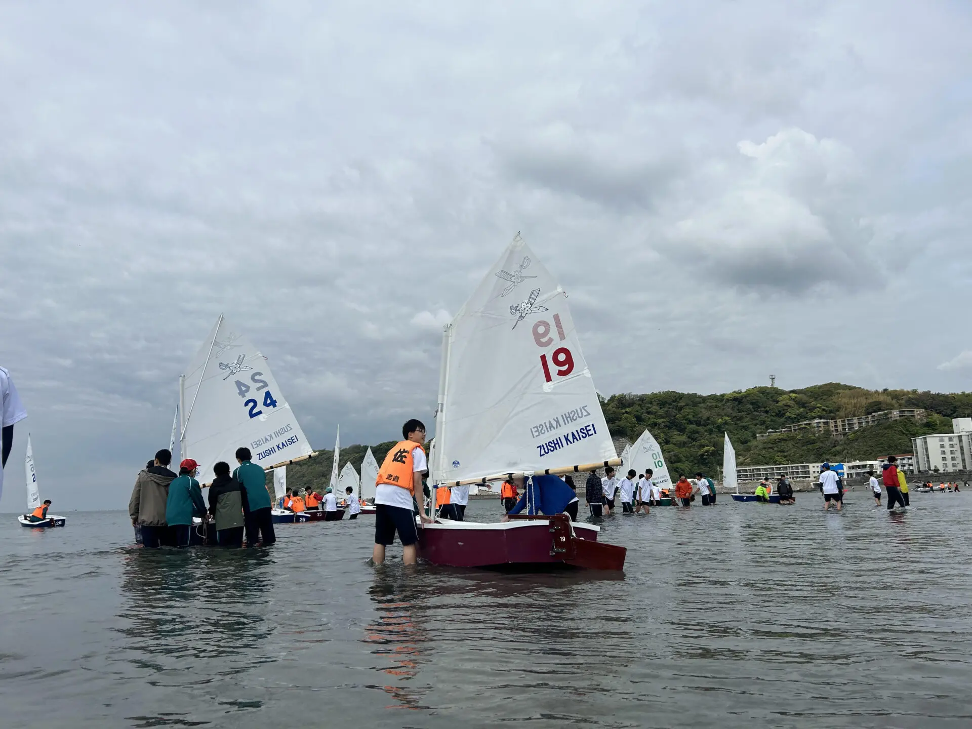 中学2年生 OPヨット実習 | 逗子開成中学校・高等学校
