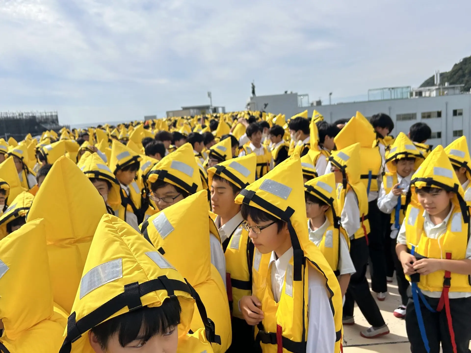 10月31日 避難訓練 | 逗子開成中学校・高等学校