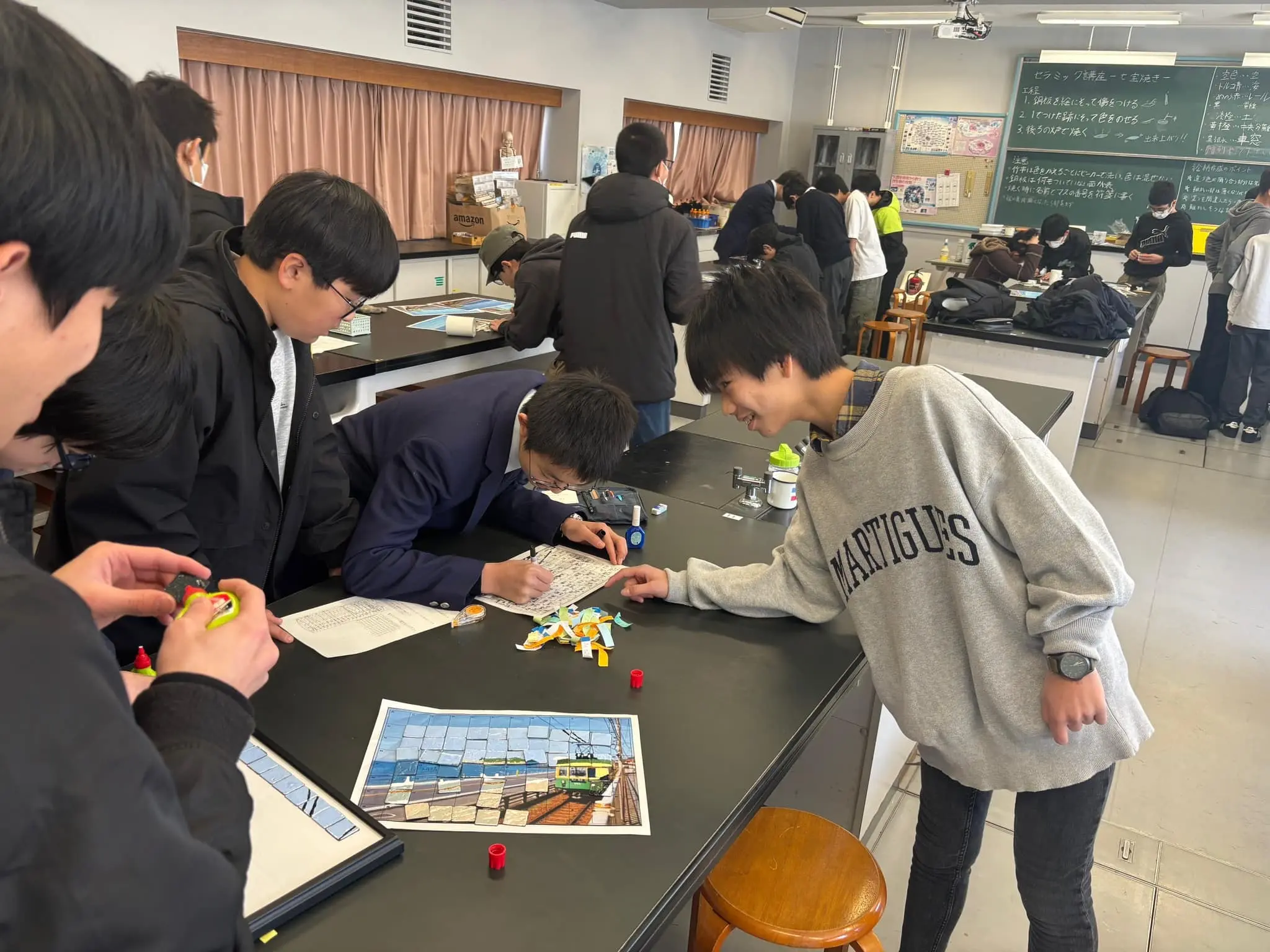 土曜講座「七宝焼」 | 逗子開成中学校・高等学校