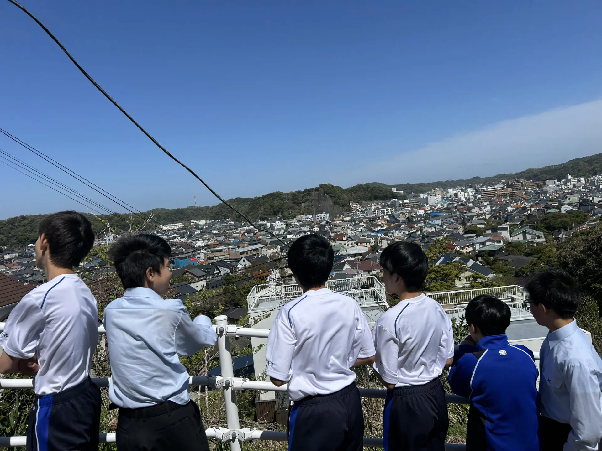 披露山避難経路の確認 | 逗子開成中学校・高等学校