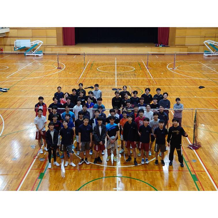 冬から春の軌跡　中学・高校バドミントン部