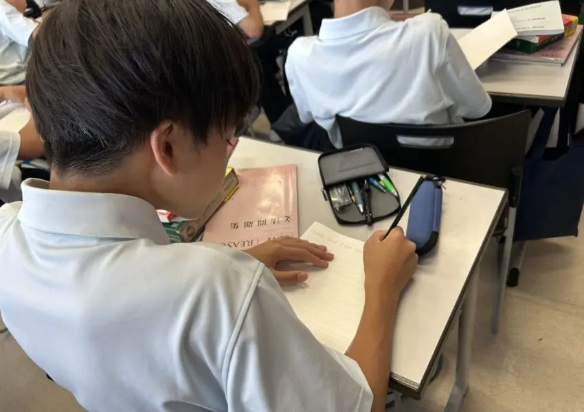 中学1年生 英語の授業 | 逗子開成中学校・高等学校