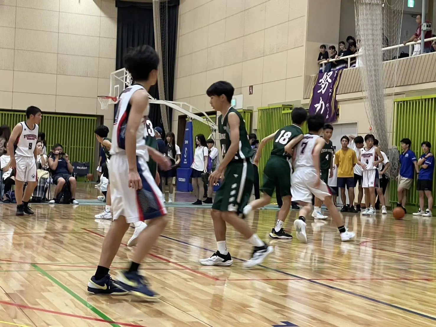 中学バスケ部の活躍