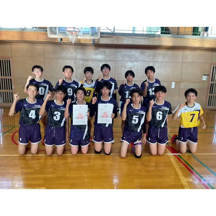 高校バレーボール部　新チーム好スタート