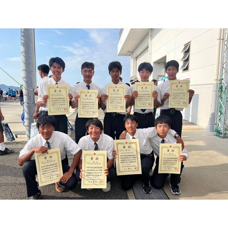 高校ヨット部インターハイ第5位入賞