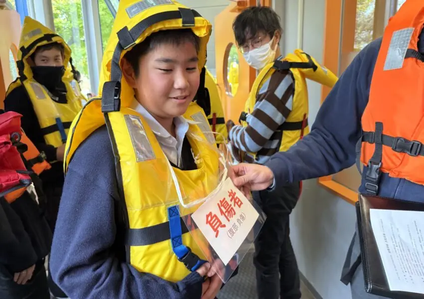 11月12日 避難訓練 | 逗子開成中学校・高等学校