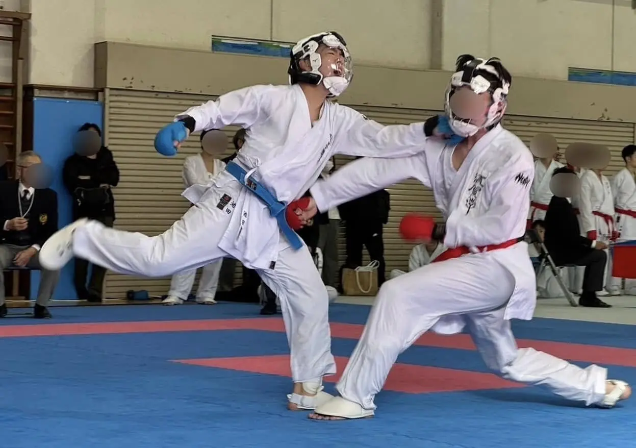 空手道部の活躍