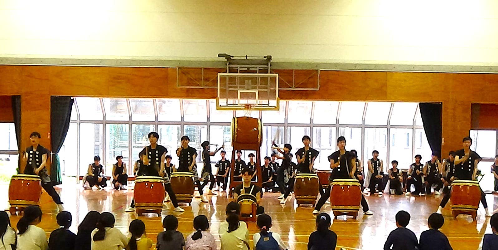 和太鼓部の活躍