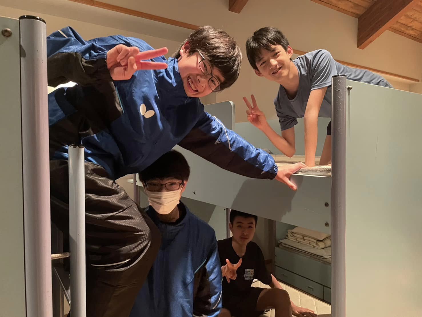 春休みの部活動合宿 