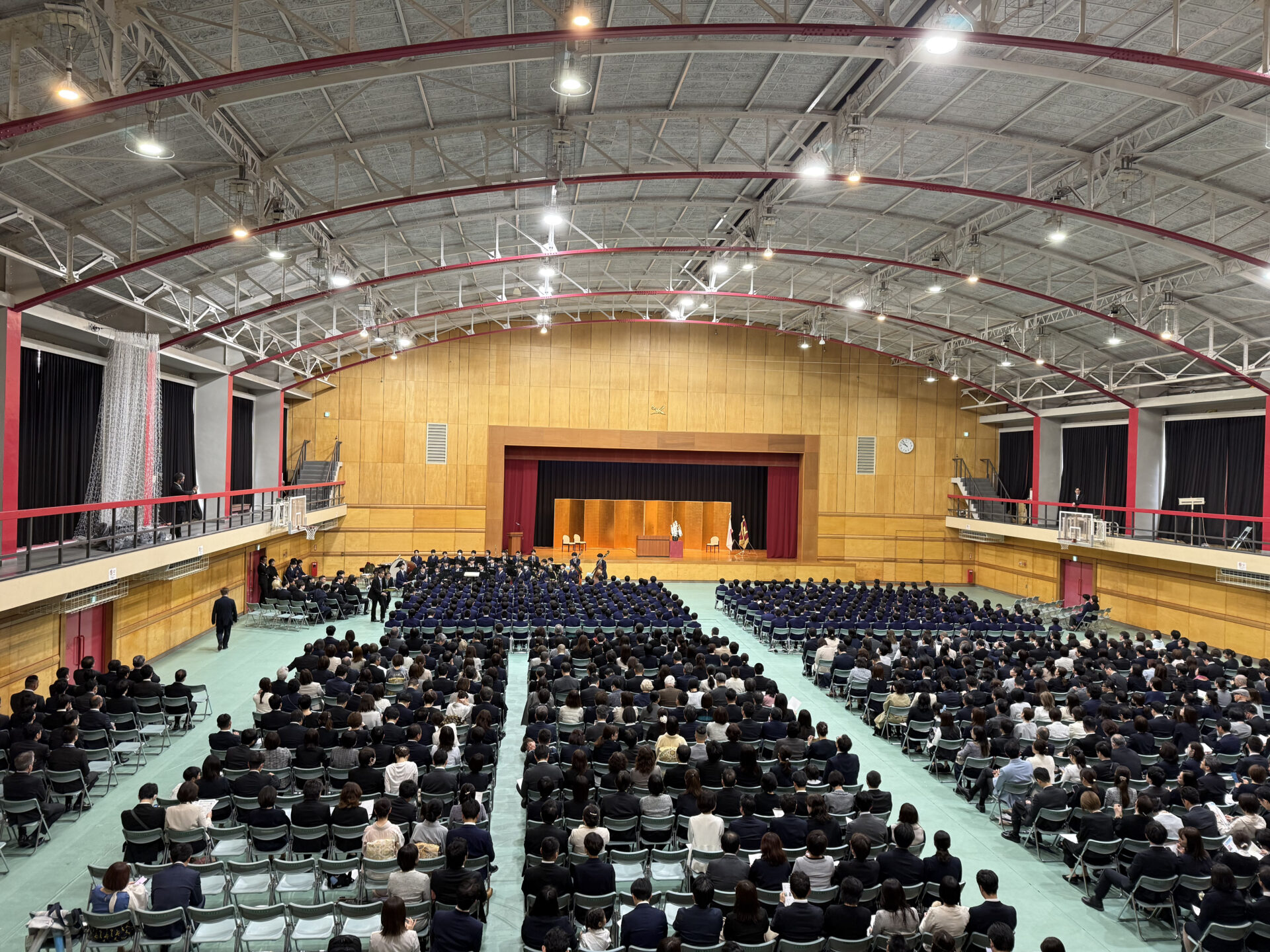 令和8年度　中学入学式