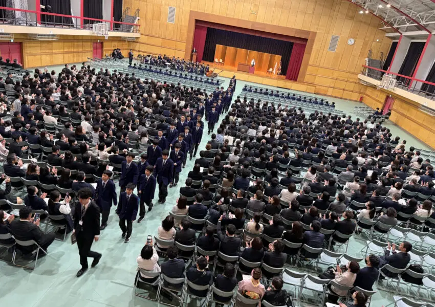 新入生退場（G組）