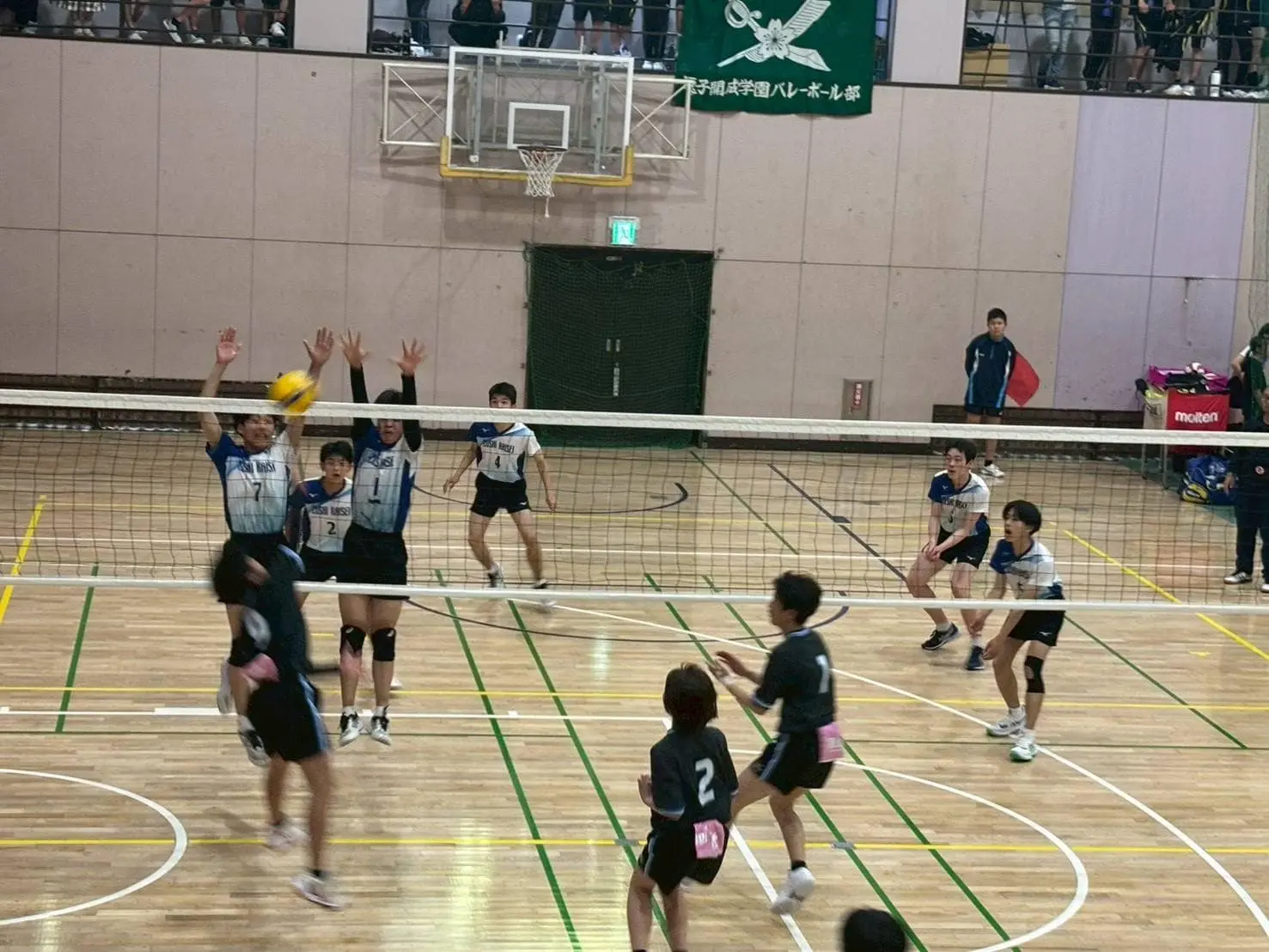 中学バレーボール部の活躍