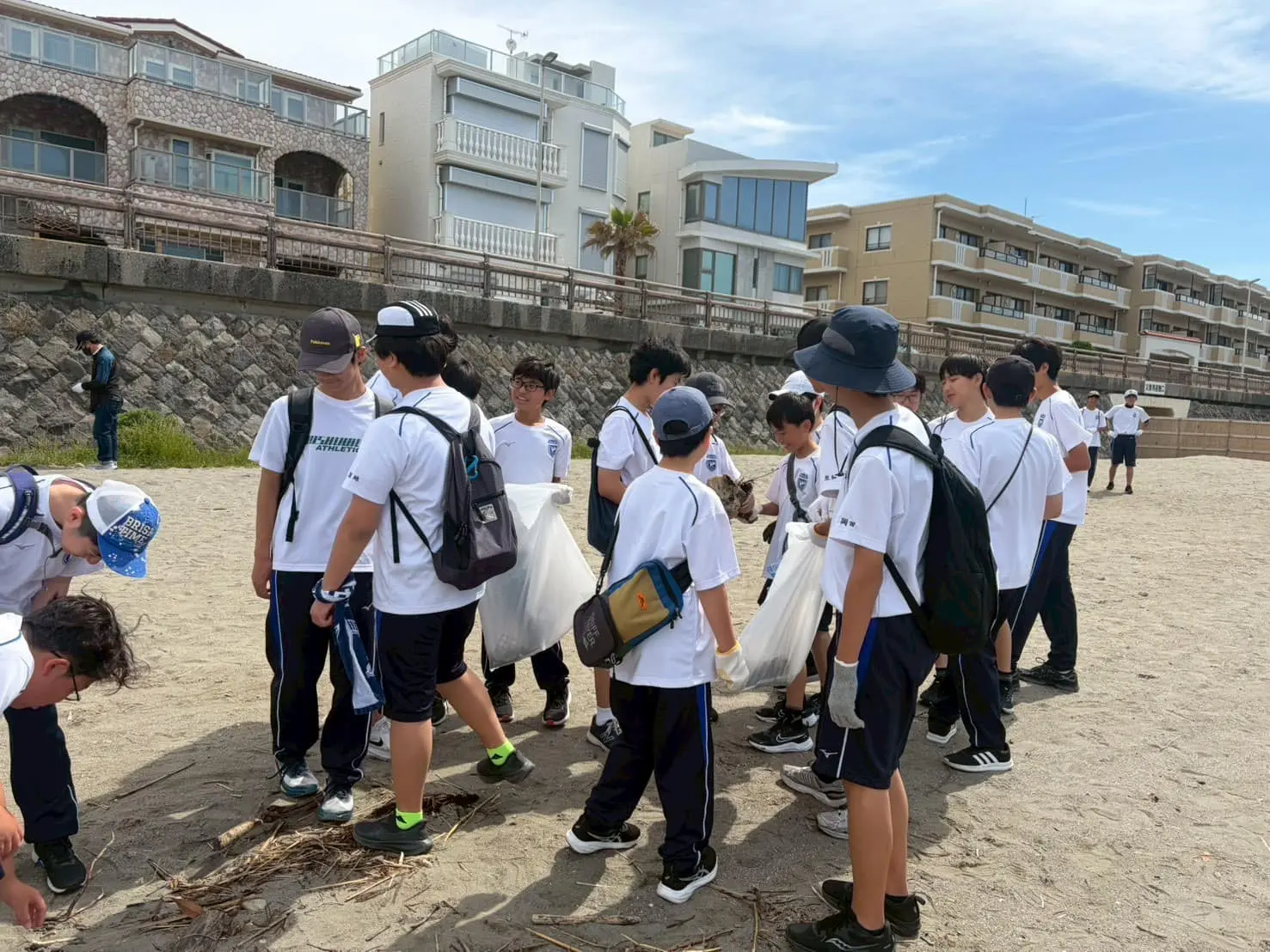 中2 ボランティア活動