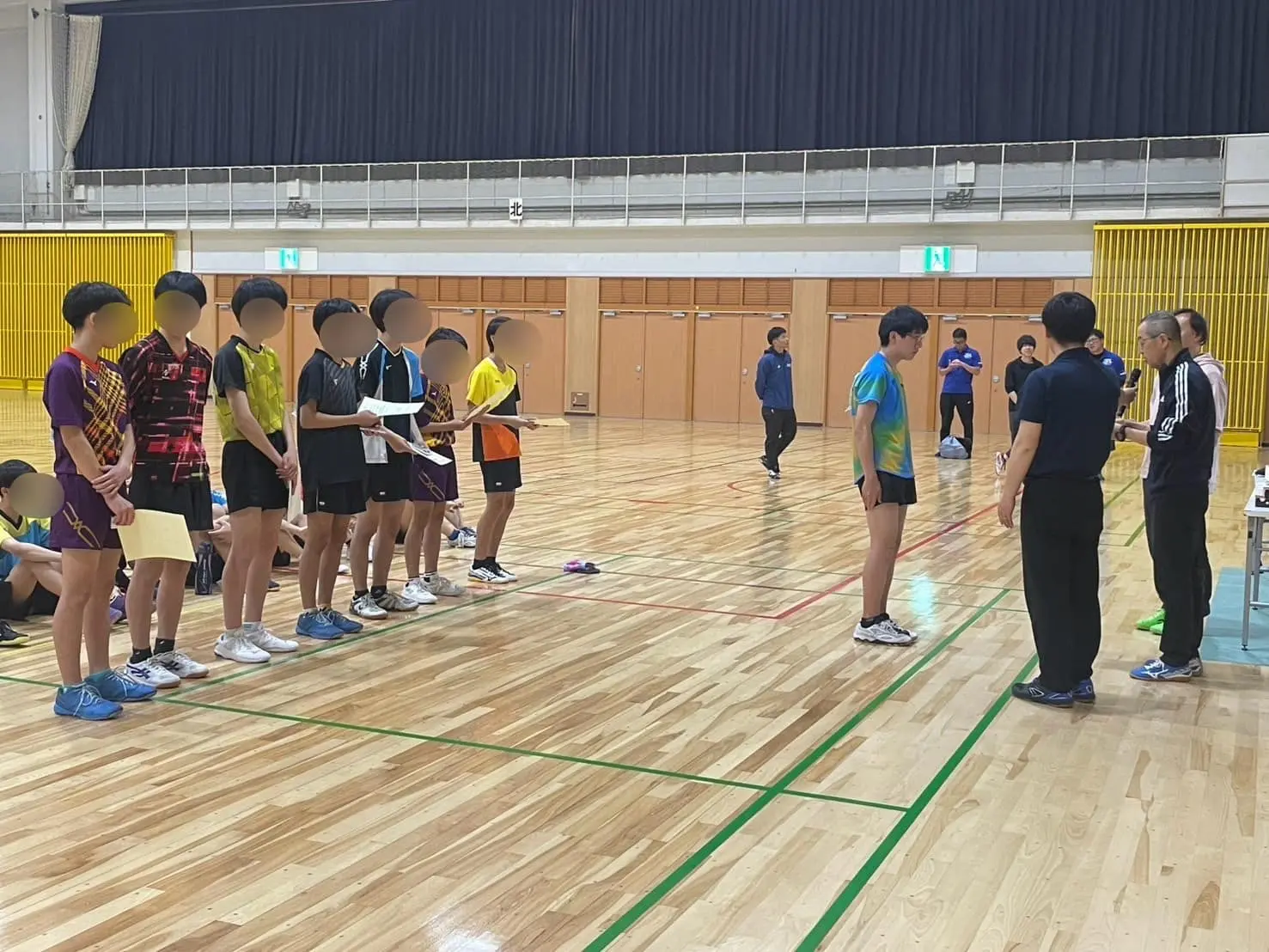 中学卓球部の活躍