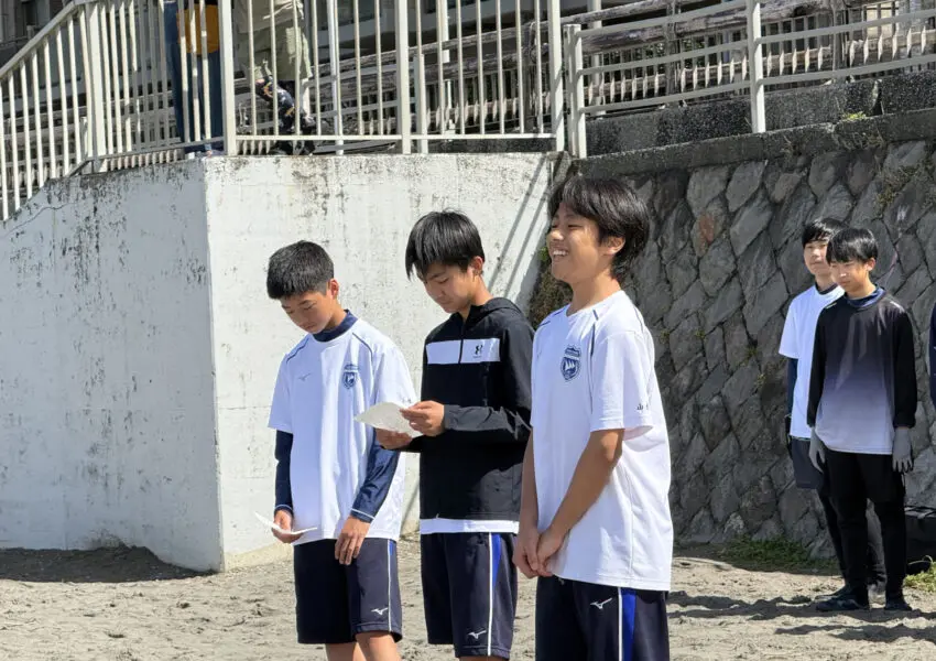 代表生徒のお話