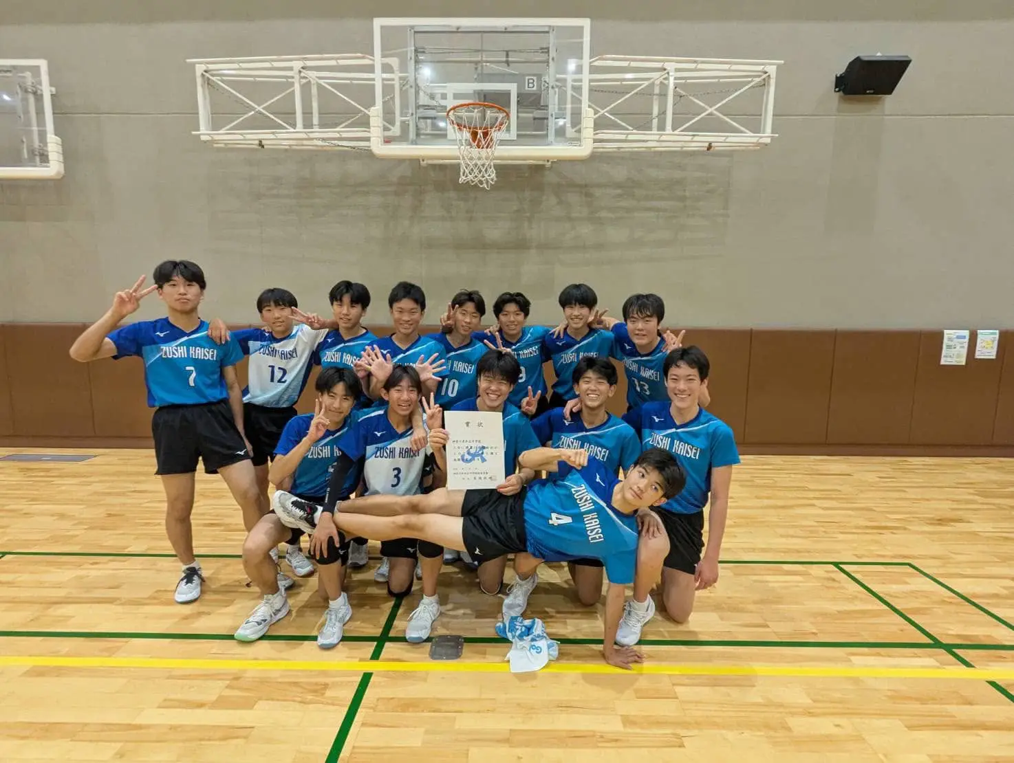 中学バレー部の活躍