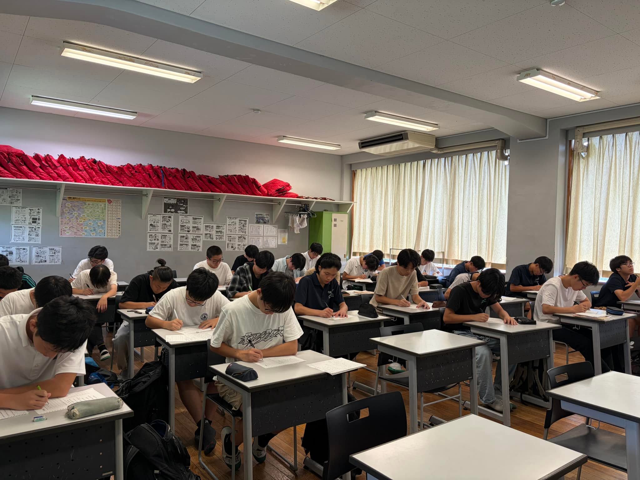 夏休みは講習の季節