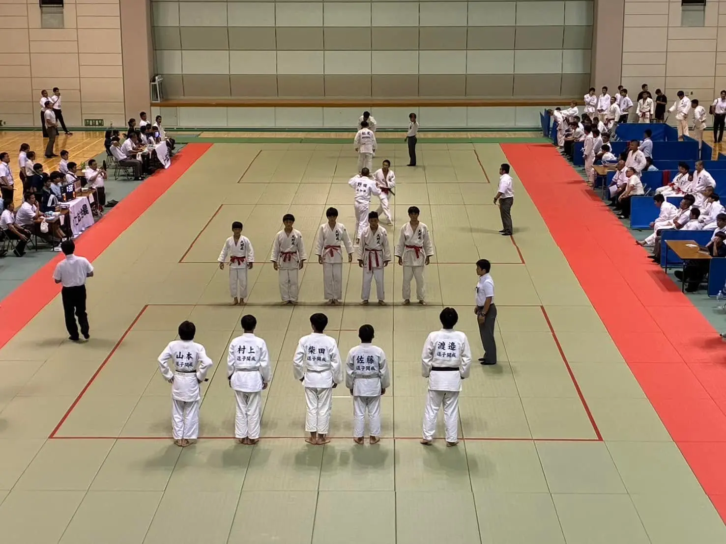 中学柔道部　県大会