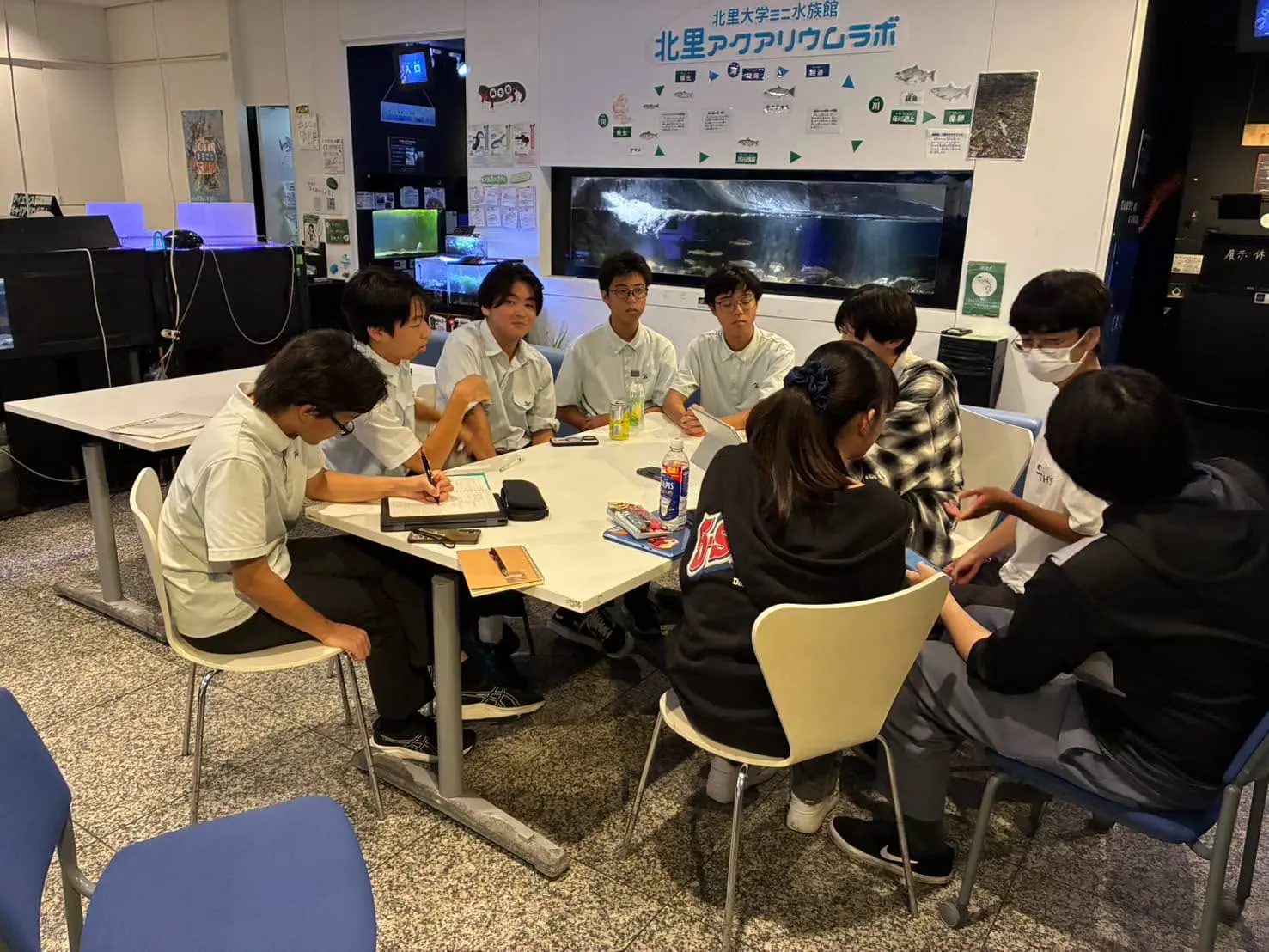 中3、北里大大学を訪問